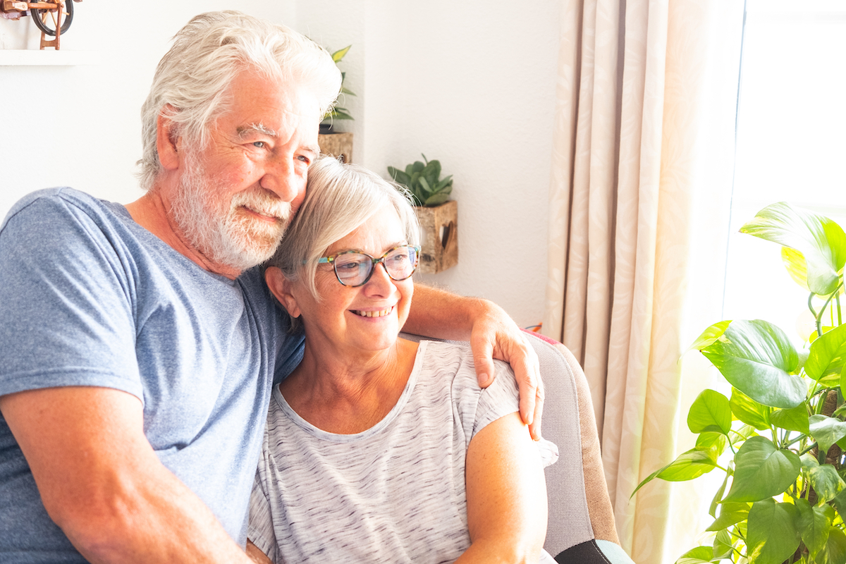 Happy,Senior,Couple,Enjoy,Watching,Tv.,Two,Adult,People,Retired