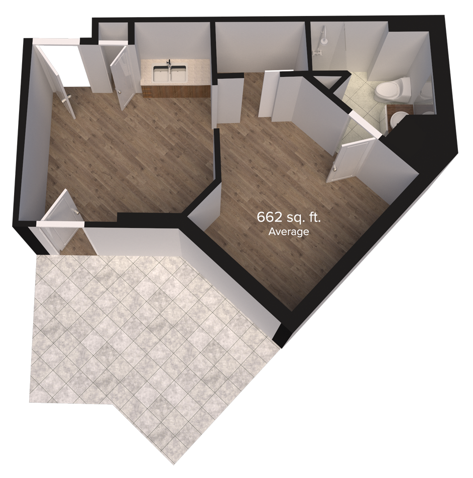 1 Bedroom 